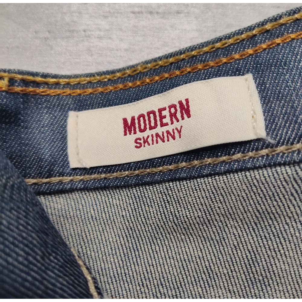 BANANA‎ REPUBLIC ZULU MODERN SKINNY Women Size 6 Stretch Denim Jeans Made In USA - Picture 9 of 16